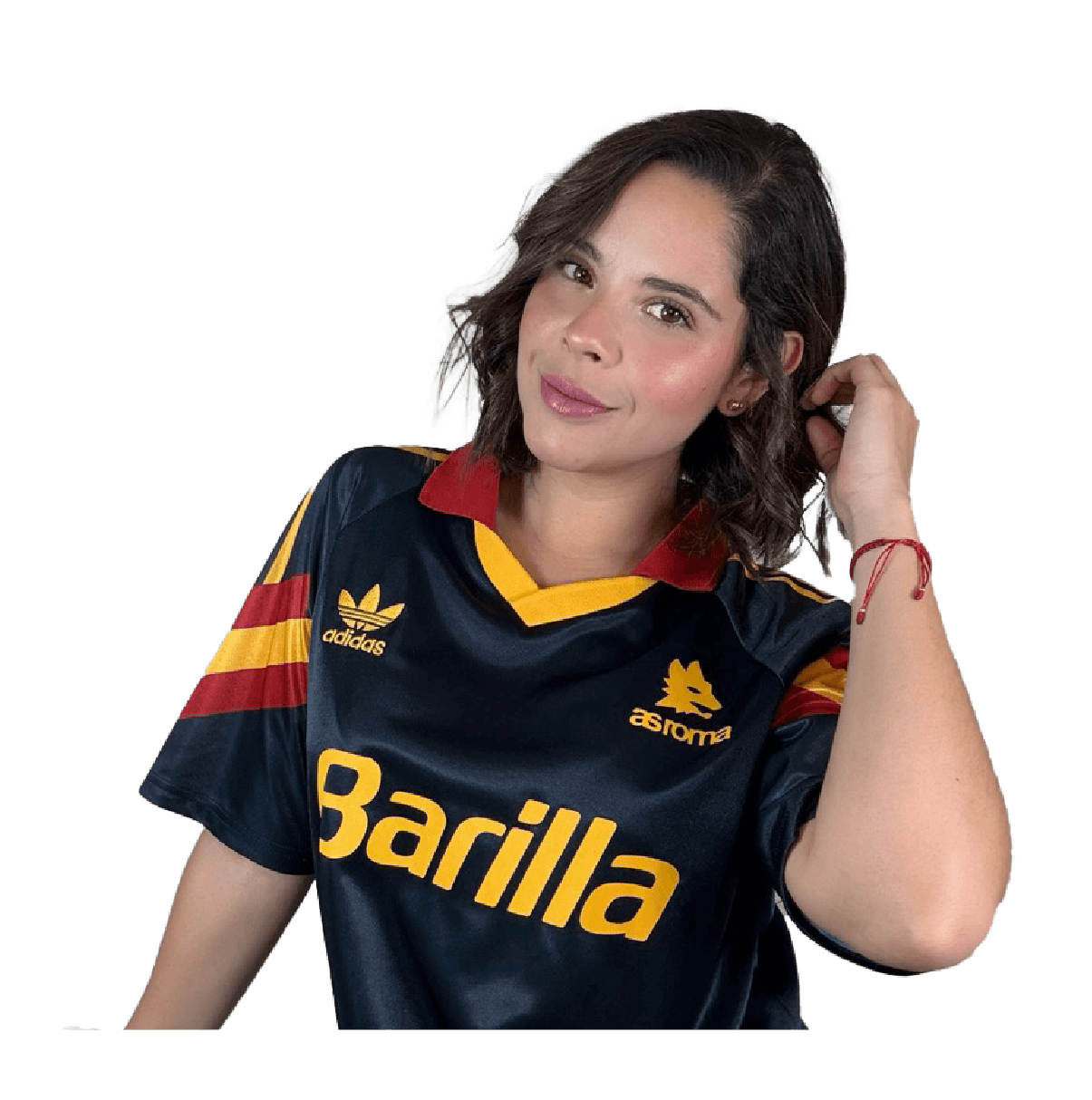 Daniela en el estadio